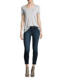 The Markie Crop Skinny Jeans, Tania