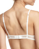 Windflower Push-Up Bra, White
