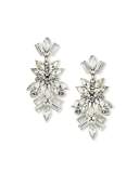 Monaco Crystal Statement Earrings