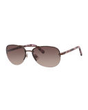 beryl small aviator sunglasses