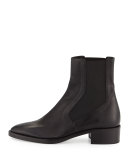 Carrington Leather Chelsea Boot, Black