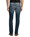 Paxtyn Seaside Vintage Denim Jeans, Blue