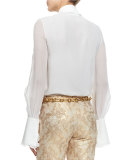 Metal Chain Belt, Gold