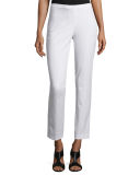 Lindley Skinny Ankle Pants, Black