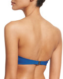 Gathered Bandeau Swim Top, D-DD Cup