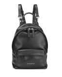 Nano Smooth Leather Backpack, Black