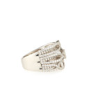 Interlacing Diamond Ring