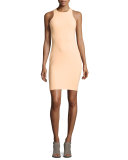 Kenna Sleeveless Sheath Dress, Tangerine