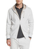 Flannel Wool-Blend Shirt Jacket, Navy