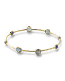 18k Rock Candy® Liberty 8-Stone Bangle 