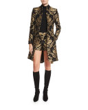 Raye Baroque Embroidered Coat