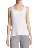 Basic Textured Cashmere Tank
