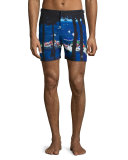 Bulldog Tuscan Tanning Mid-Length Swim Trunks