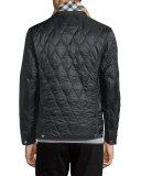 Gillington Quilted Jacket, Black