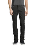 Bowery Slim-Fit Denim Jeans, Charcoal