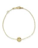 18K Senso Mini Disc Bracelet with Diamonds