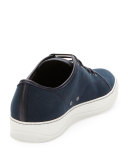 Canvas Low-Top Sneaker, Navy 