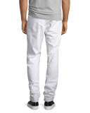 Standard Clean White Jeans, White