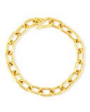 Cadene 20 22K Yellow Gold Thin Link Bracelet