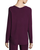 Cashmere V-Neck Lounge Top