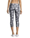 Heathered Star Capri Leggings 