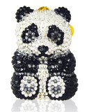Ling Panda Pillbox, Black/White