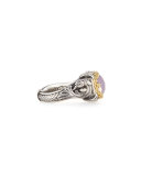 East-West Doublet Carved Ring