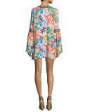 Copa Cubana Printed Tunic Coverup