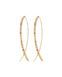 14k Glam Small Hook-On Hoop Earrings