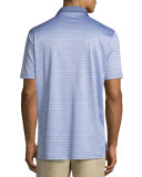 Jordan Striped Cotton Lisle Polo Shirt
