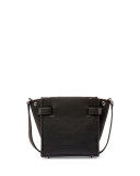 Attica Mini Chain Satchel Bag, Black