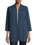 Fisher Project Bracelet-Sleeve Denim Kimono Jacket, Indigo