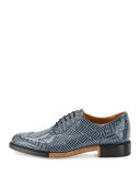 The Meyer Patent Leather Oxford Shoe, Herringbone