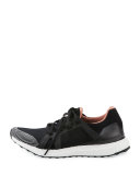 Ultra Boost Striped Knit Sneaker, Silver/Blue/Plaster