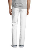 Brixton Kinetic Denim Slim-Straight Jeans, Ronan (White)