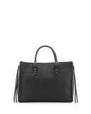 Papier A6 Zip Around Tote Bag, Black