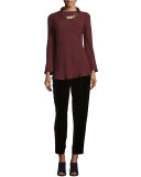 Rivington Velvet Ankle Pants
