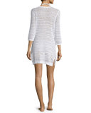 Crocheted Beach Sweater Pullover