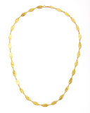 Willow 24k Gold Leafy Necklace