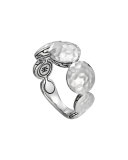 Palu Silver Round Disc Ring