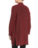 Punto Riso Knit Artisan Jacket, Paprika/New Mahogany