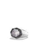 Signet Ring with Meteorite