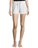 Cashmere Drawstring Lounge Shorts