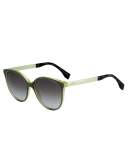 Butterfly Acetate Sunglasses, Olive