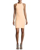 Kenna Sleeveless Sheath Dress, Tangerine