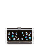 Lara Jewelie Clutch Bag, Black Multi