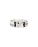 Glamazon Stardust Diamond-Bar Ring