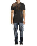Windsor Skinny Stretch Moto Jeans, Icecap