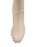 Lowland Leather Over-the-Knee Boot, Pan