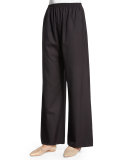 Wide-Leg Trousers, Brown